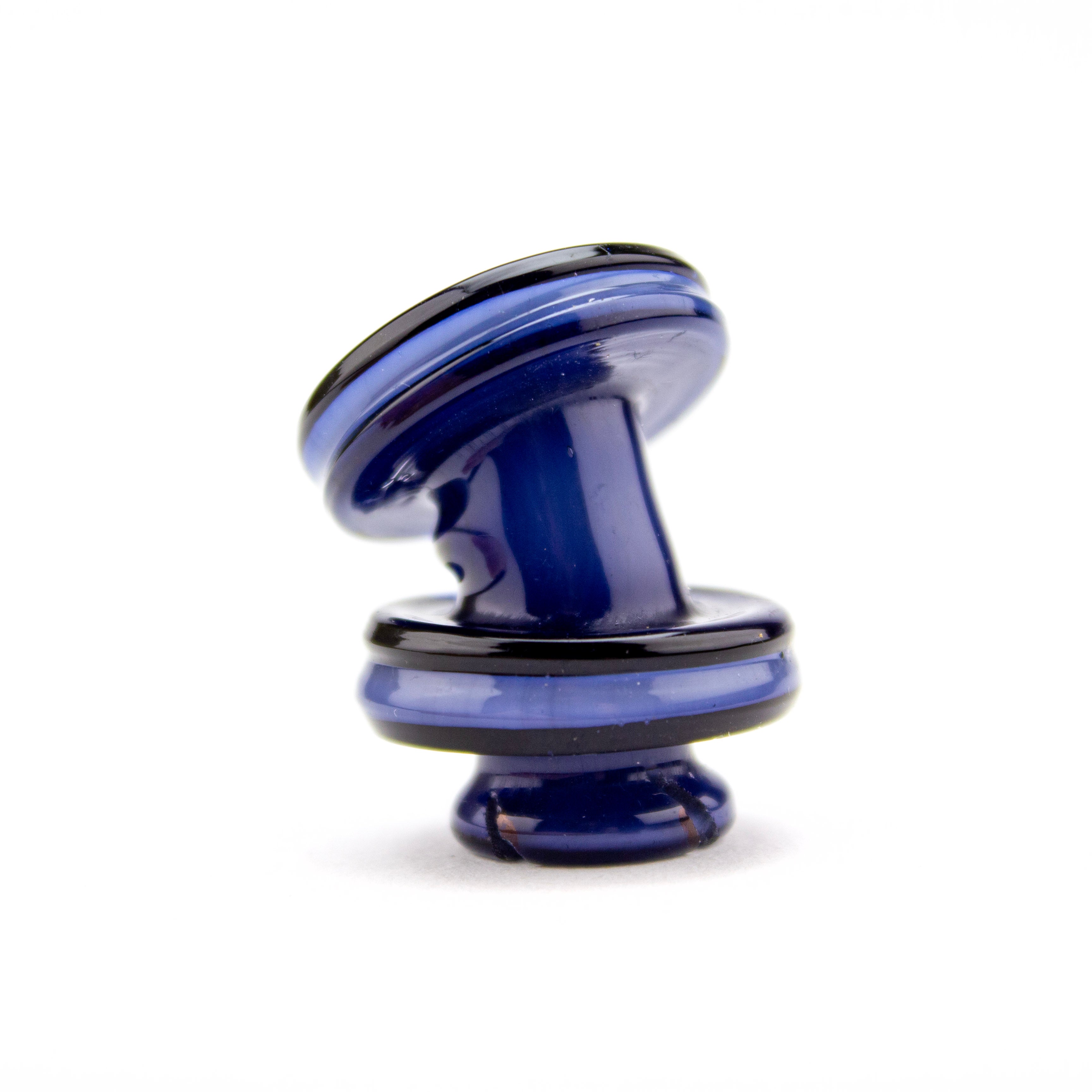 Slate Glass Cobalt over White Kickback Pivot Tip #SLA21 - Planet Caravan
